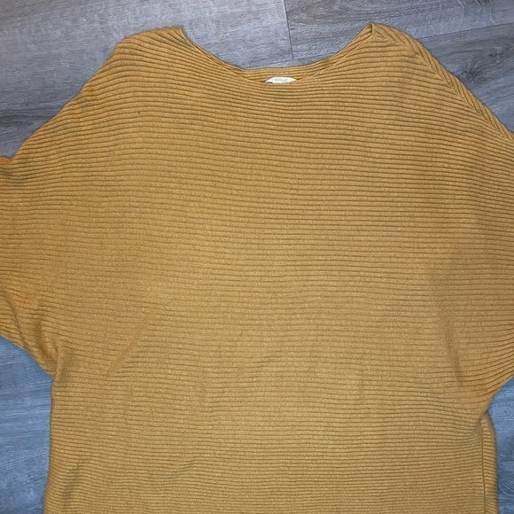 Pure Jill Boat Neck Dolman Sleeve Ribbed Sweater - Picture 3 of 5